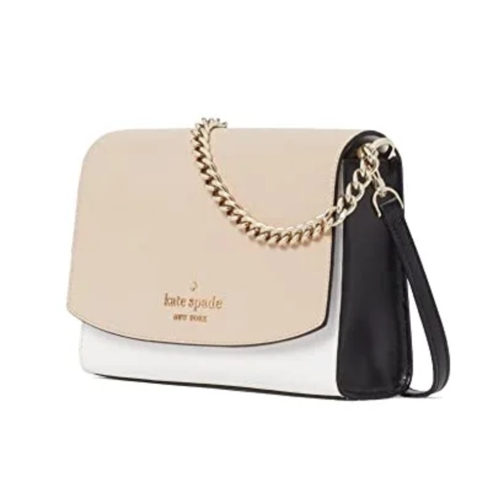 Kate Spade Black and Cream Crossbody Bag